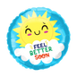 Foil Balloon Feel Better Soon