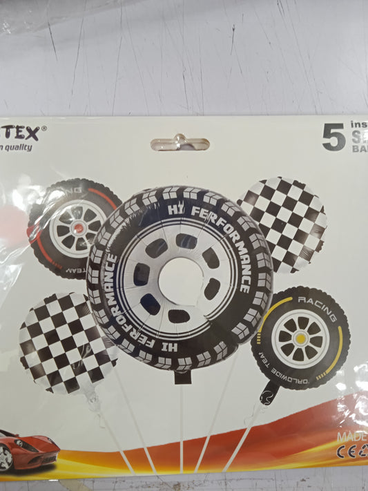 Foil balloon set (5in1) tire