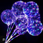 Bobo balloon with stick & lights