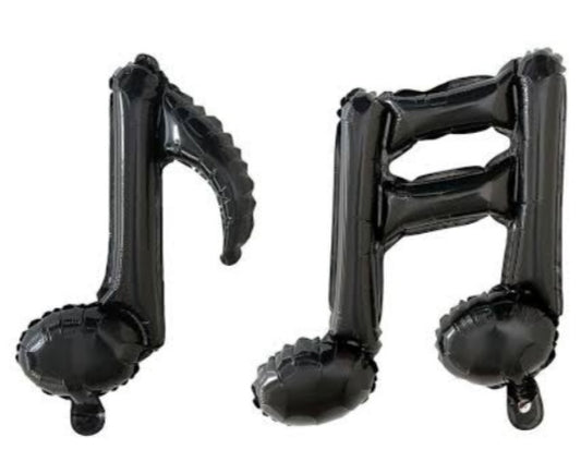 Foil music note's