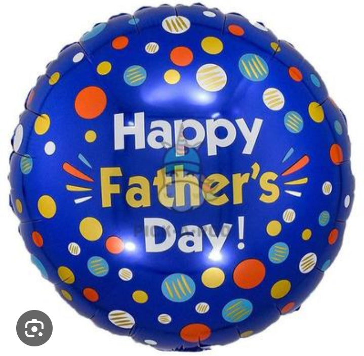 Foil Balloon Round Father's Day