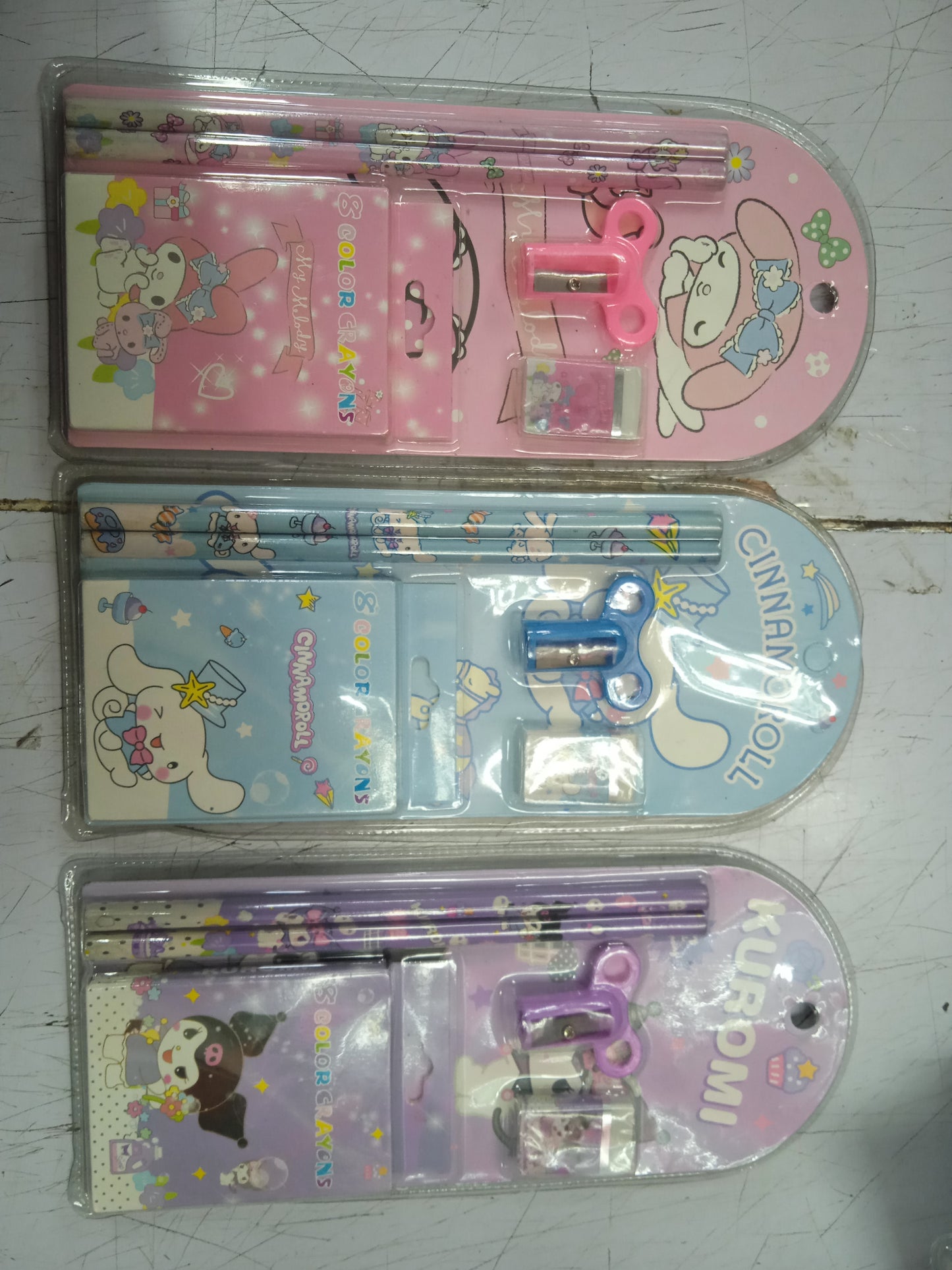 Sanrio school kit