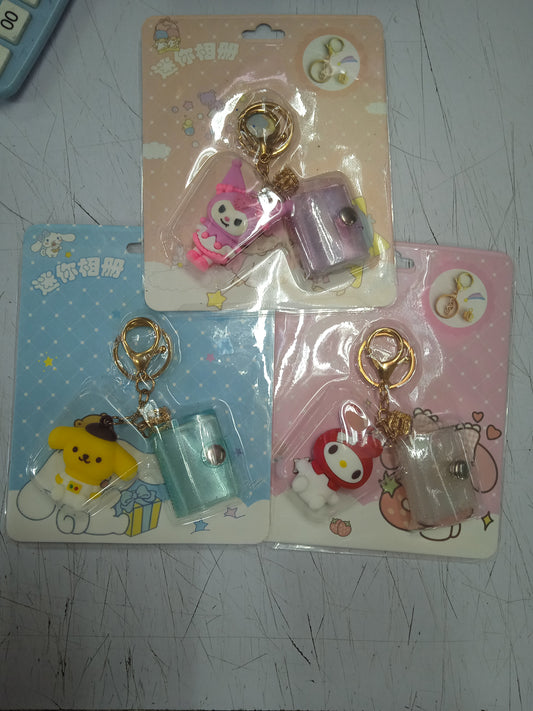 Sanrio keychain w/ mini card holder