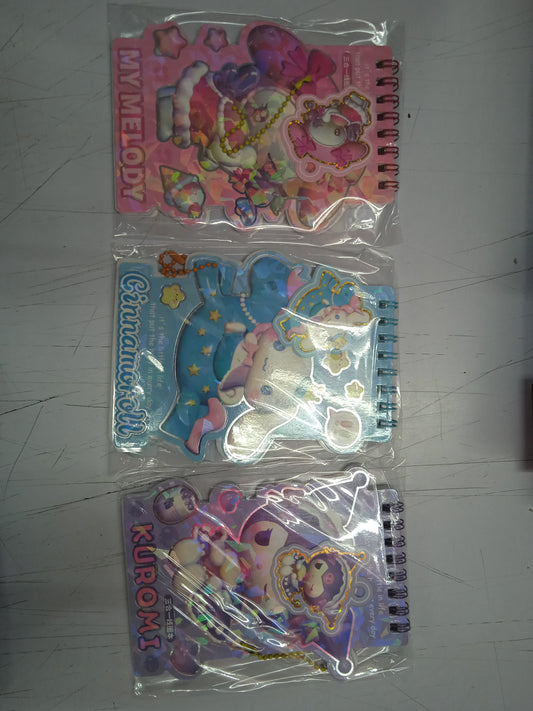 Sanrio Notebook Shape