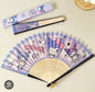 Kuromi wood fan