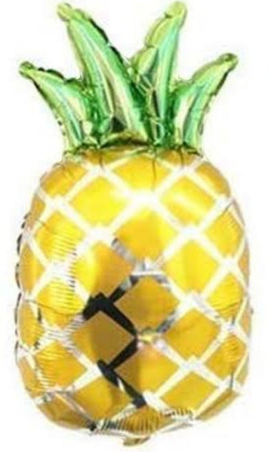 Foil pineapple shape