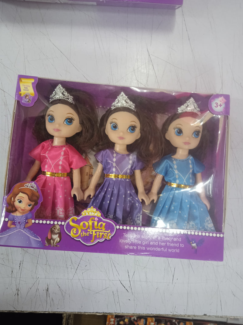 Sofia doll 3 in 1
