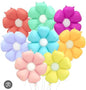 Flower foil pastel