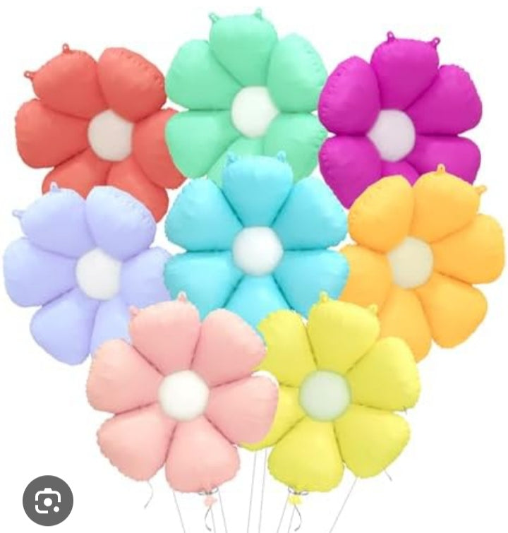 Flower foil pastel