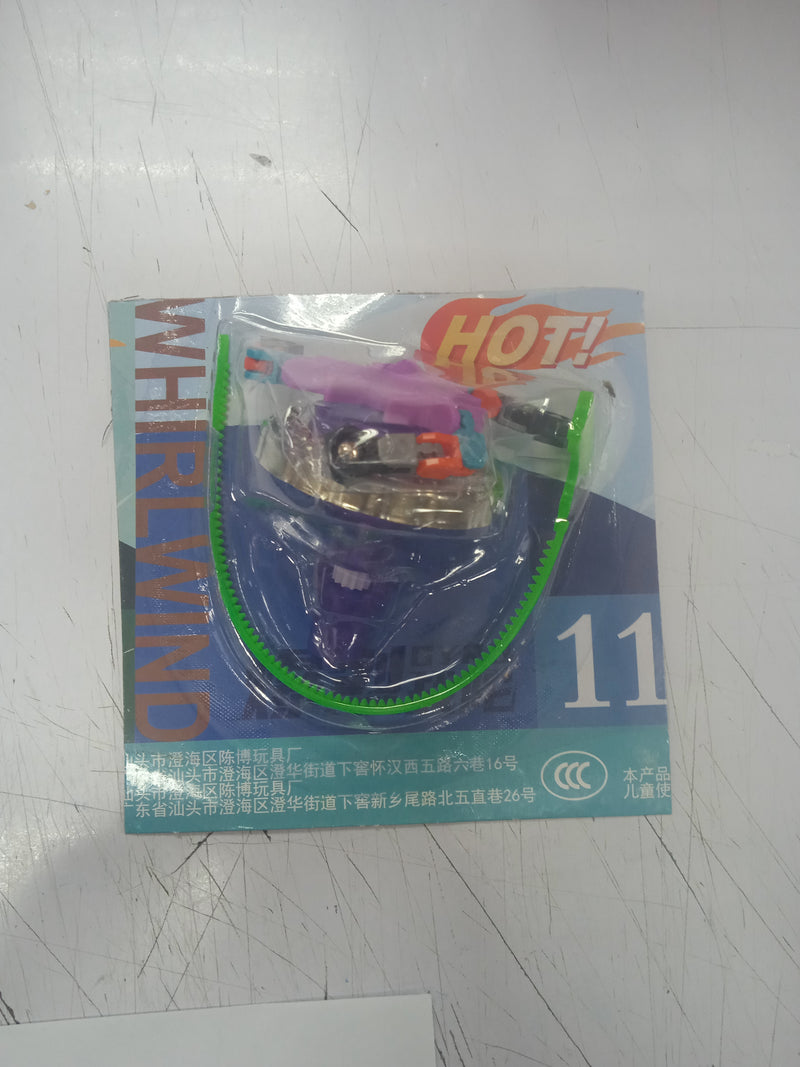 Beyblade spinner with light