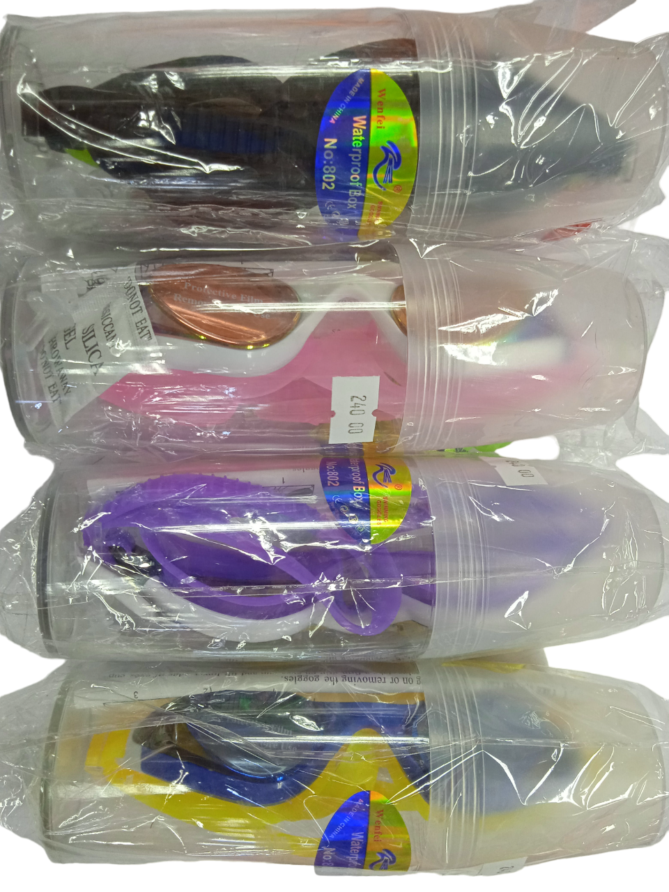 Swimming Equipment Goggles with Case