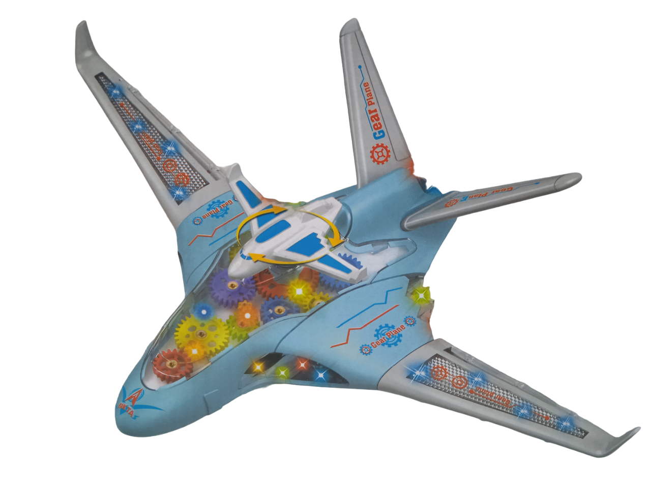 Aircraft Toy Jet Lucency Gear Plane
