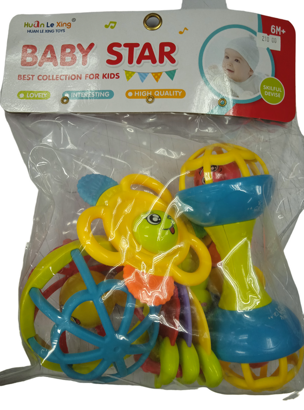 Baby Rattle Star Toy