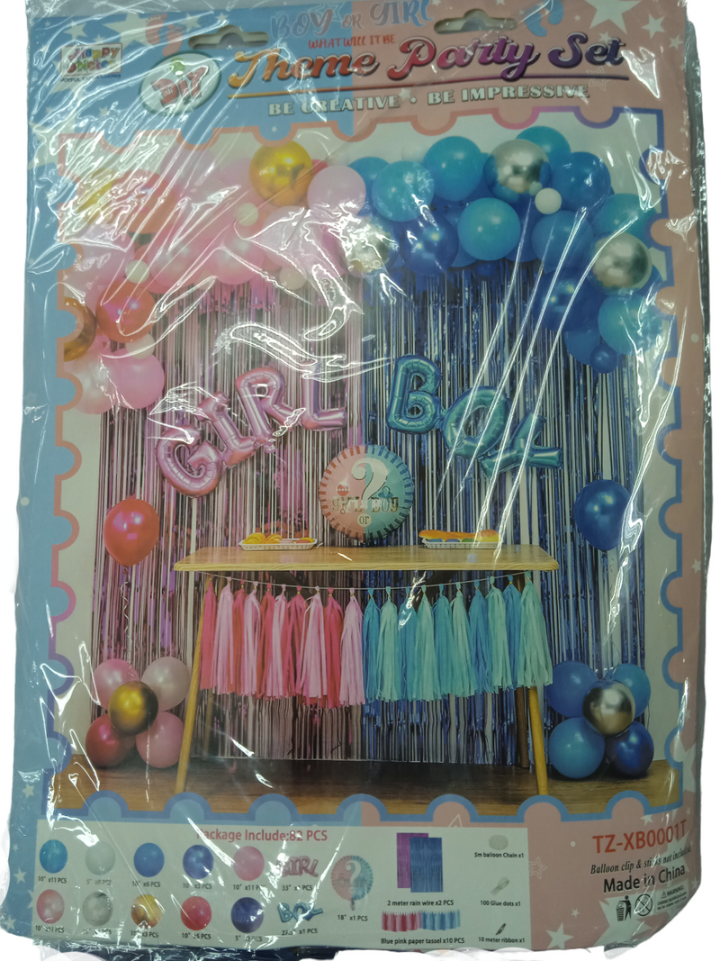 Balloon Set Gender Reveal