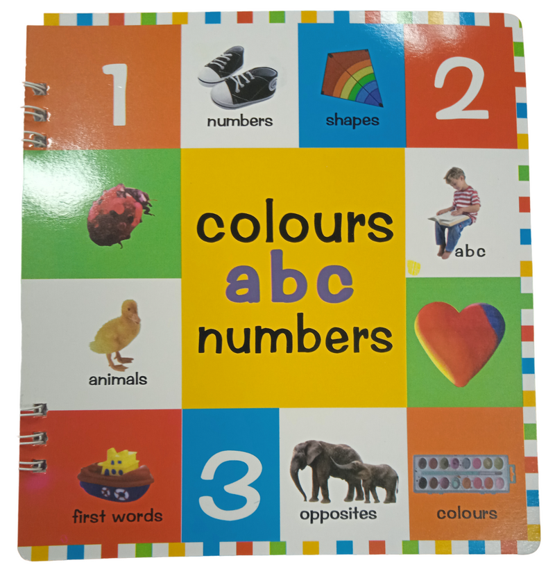 Book Colors, Abc, Numbers