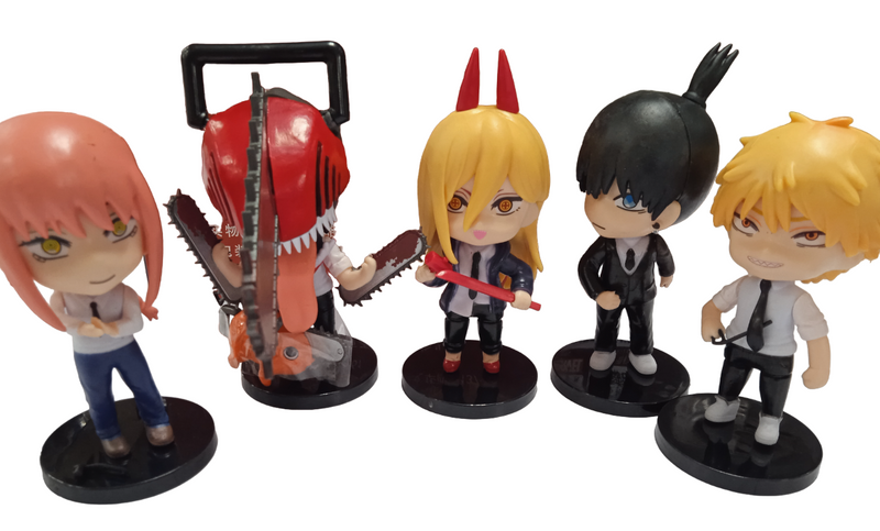 Figure Chainsaw Man Set (5in1)