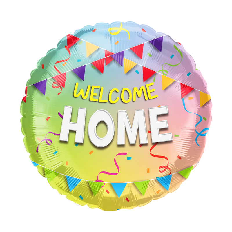 Foil Balloons Round and Square (Welcome Home & Congratulations)