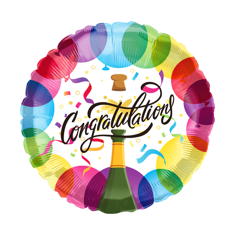 Foil Balloons Round and Square (Welcome Home & Congratulations)