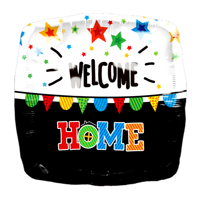 Foil Balloons Round and Square (Welcome Home & Congratulations)