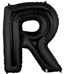 Foil Letter (1FT) Black