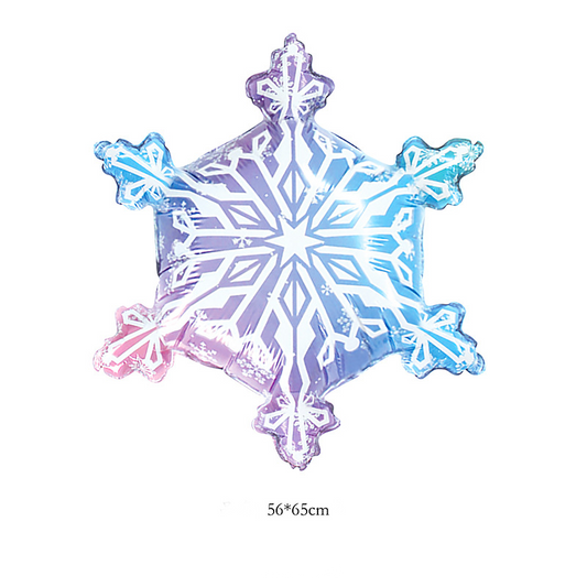 Christmas Snow Flakes Foil Balloon