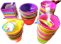 Beach Pail (10in1) Assorted Color with Different Shape