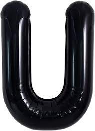 Foil Letter (1FT) Black