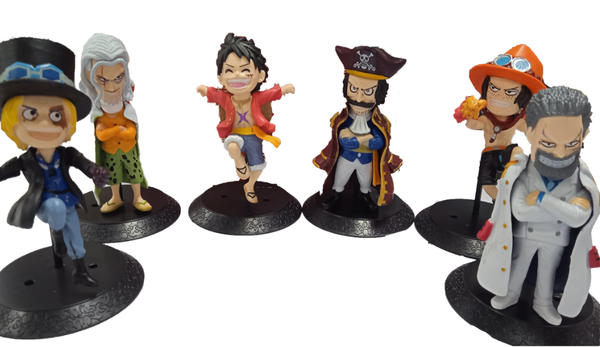 Figure One Piece Set 6in1