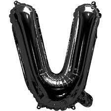Foil Letter (1FT) Black