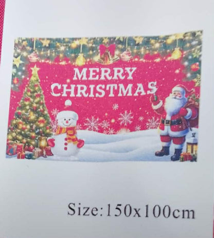 Cloth Banner Merry Christmas