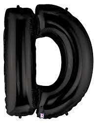 Foil Letter (1FT) Black