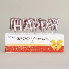 Candle Happy Birthday Set