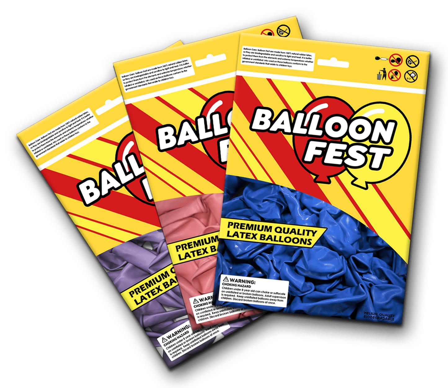 Balloon Fest - Size 5 Round Standard (100pcs)