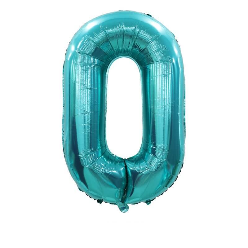 Foil Number Balloon (2FT) Tiffany