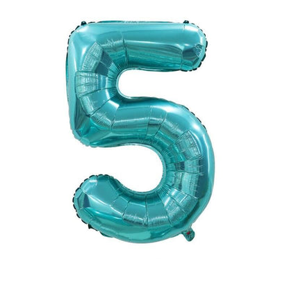 Foil Number Balloon (2FT) Tiffany
