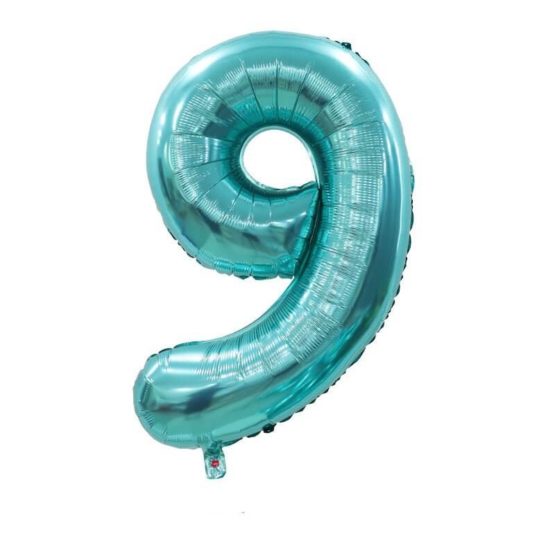 Foil Number Balloon (2FT) Tiffany