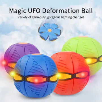 Magic UFO Deformation Ball with Light