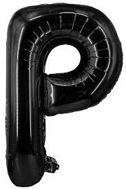 Foil Letter (1FT) Black