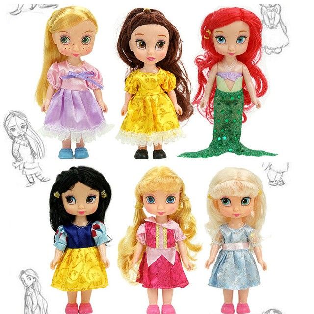 Doll princess 6in1