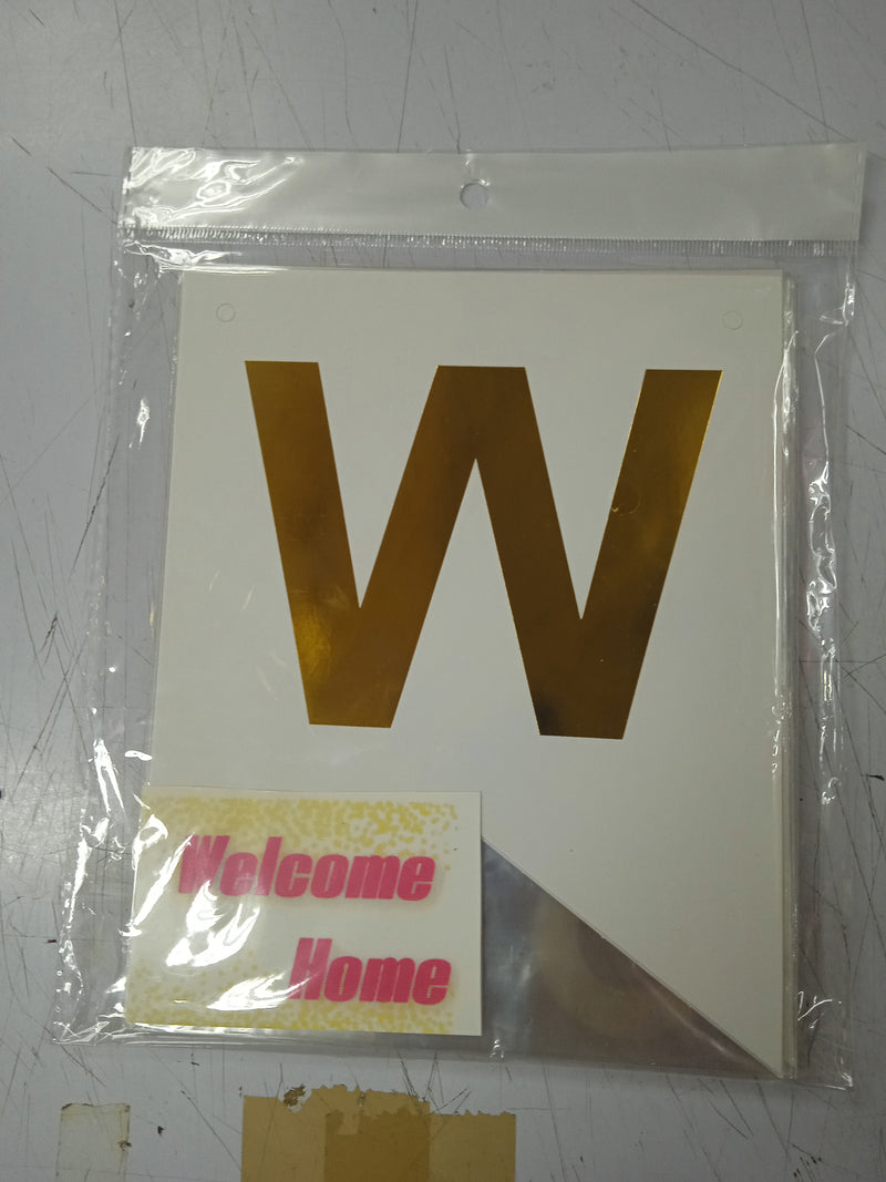 Welcome home banner