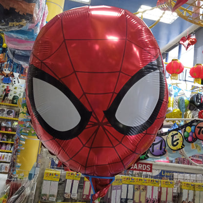 Spiderman Head Foil Balloon