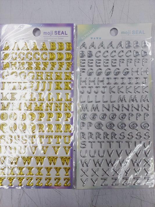 Sticker Alphabets