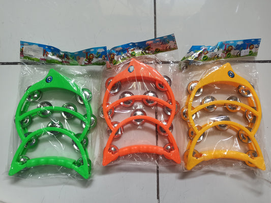 Fish shape tambourine