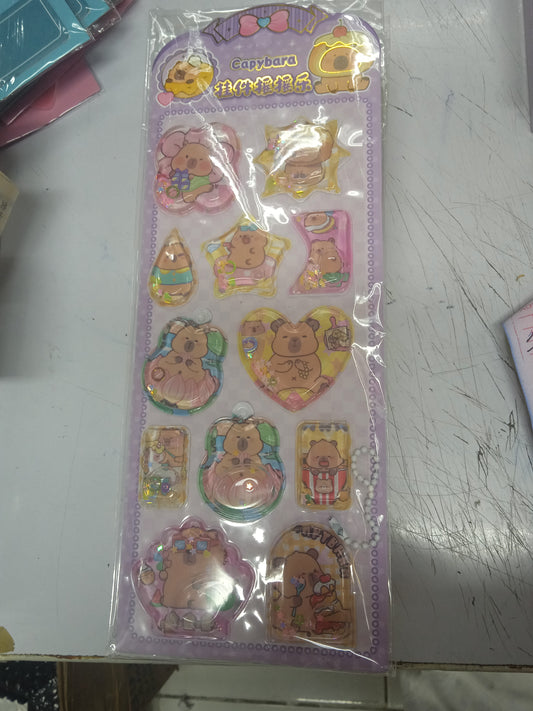 3d water sticker
