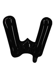 Foil Letter (1FT) Black