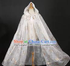 Halloween cape white (9477)