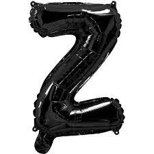 Foil Letter (1FT) Black