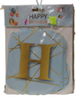 Banner Blue Happy Birthday