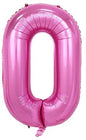 Foil Number Balloon (1FT) Pink