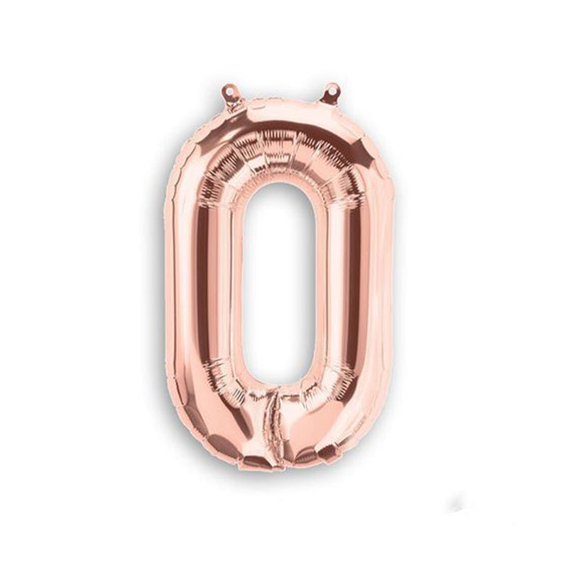 Foil Number Balloon (2FT) Rose Gold